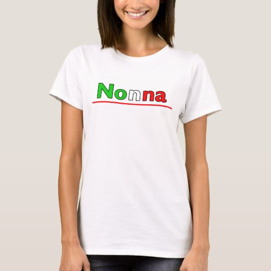 Nonna T - Shirt Shirt (Vorderseite)