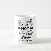 NONNA-TASSE - Personalisiert für Oma, Gigi, Kaffeetasse (Mittel)