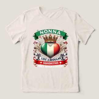 Nonna wie eine normale Oma Tri-Blend Shirt