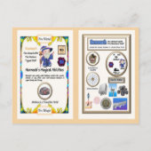 Nonnach - Niobium Trading Card Postkarte (Rückseite)