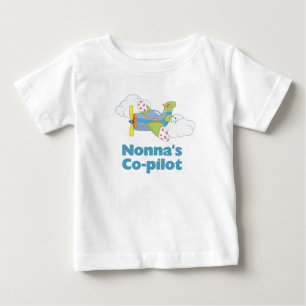 Nonnas Co-Pilot Baby T-shirt