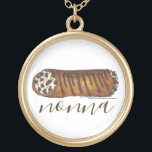 Nonna's Kitchen Italienische Großmutter Cannoli Ko Vergoldete Kette<br><div class="desc">Das Design bietet eine originelle Marker-Illustration eines köstlichen Cannoli-Chips. Ein Liebling italienischer Küche! Dieses italienische Feinschmecker-Design ist auch auf anderen Produkten erhältlich. Sehen Sie nicht,  wonach Sie suchen? Brauchen Sie Hilfe bei der Anpassung? Kontaktieren Sie Rebecca,  um etwas für Sie entworfen zu haben.</div>