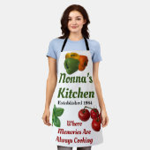 Nonna's Kitchen Schürze (Getragen)