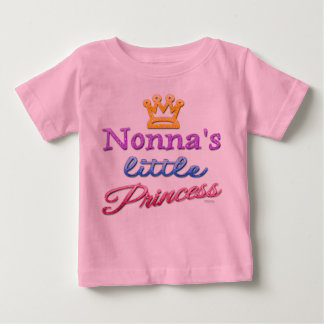 Nonnas kleiner Prinzessin-Baby-Kleinkind-T - Shirt