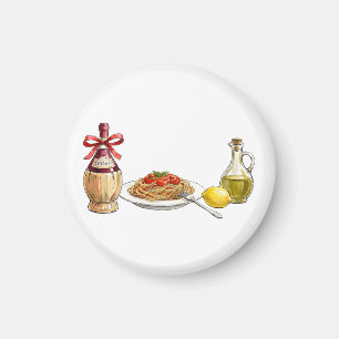 Nonnas Küche Coquette Ästhetik - Italienischer Som Magnet