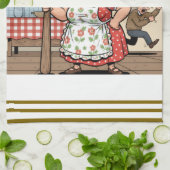 Nonna's Security System Geschirrtuch (Gefaltet)