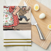 Nonna's Security System Geschirrtuch (Viertel Falte)