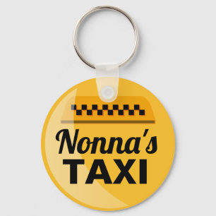 Nonna's Taxi Keychain Schlüsselanhänger