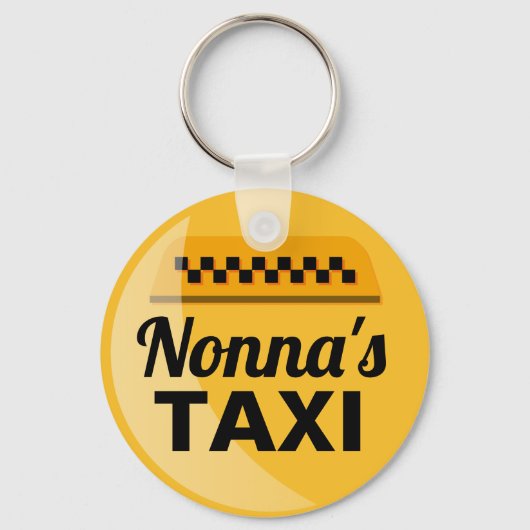 Nonna's Taxi Keychain Schlüsselanhänger (Vorderseite)