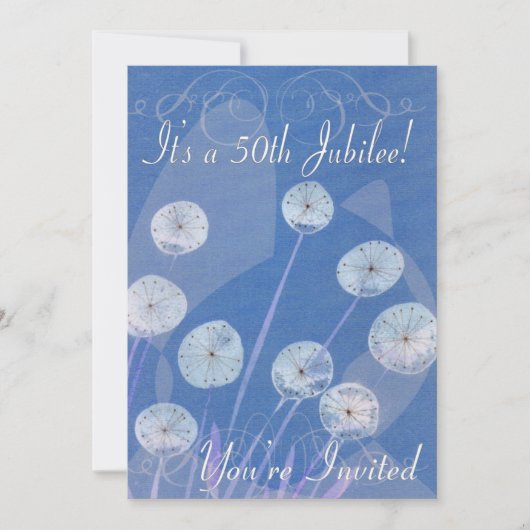 Nonnen 50. Jubiläum - Einladung (Vorderseite)