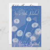 Nonnen 50. Jubiläum - Einladung (Vorne/Hinten)