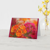 Nonnen 50. Jubiläum - Geschenke für Blumendesign Karte (Gelbe Blume)