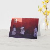 Nonnen amüsieren sich! karte (Gelbe Blume)