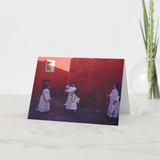 Nonnen amüsieren sich! karte (Vorderseite)