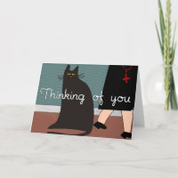 Nonnen "Denken Sie an Sie" Karten & Geschenke-Katz