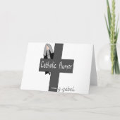 Nonnen, die Apfel-Karten u. Geschenke stehlen Karte (Rückseite)