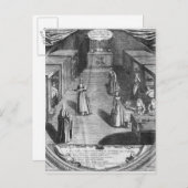 Nonnen, die den Patienten im Postkarte (Vorne/Hinten)