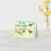 Nonnen, die Halleluja-Mitteilungskarten singen Karte (Gelbe Blume)