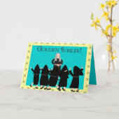 Nonnen "Golden Jubilee" Karten und Tragetaschen (Gelbe Blume)