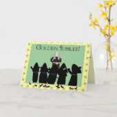 Nonnen "Golden Jubilee" Karten und Tragetaschen (Gelbe Blume)