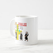 Nonnen-goldene Jubiläum-Geschenke Kaffeetasse (Vorderseite Links)