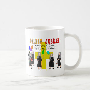 Nonnen-goldene Jubiläum-Geschenke Kaffeetasse