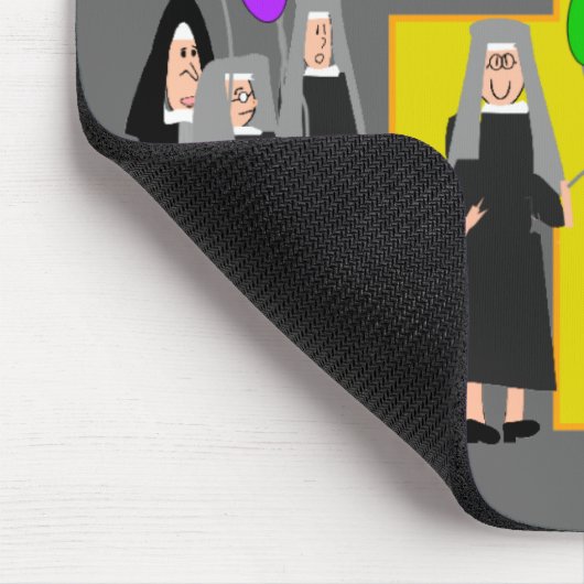 Nonnen-goldene Jubiläum-Geschenke Mousepad (Ecke)