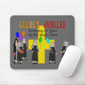 Nonnen-goldene Jubiläum-Geschenke Mousepad (Mit Mouse)