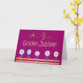 Nonnen-goldene Jubiläum-Karten und Geschenke Karte (Gelbe Blume)