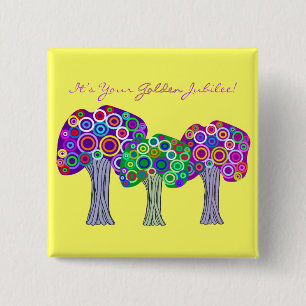 Nonnen-goldenes Jubiläum-50. Jahrestags-Geschenke Button