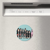 Nonnen "Heading to Church" Magnet (In Situ (Geschirrspüler))