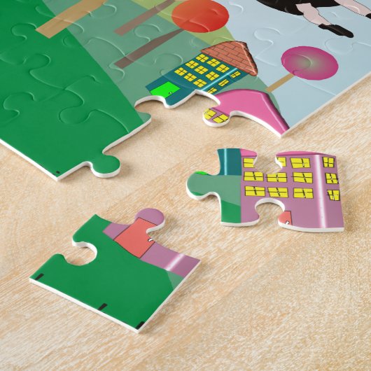 Nonnen-hochfliegendes Puzzlespiel Puzzle (Seite)