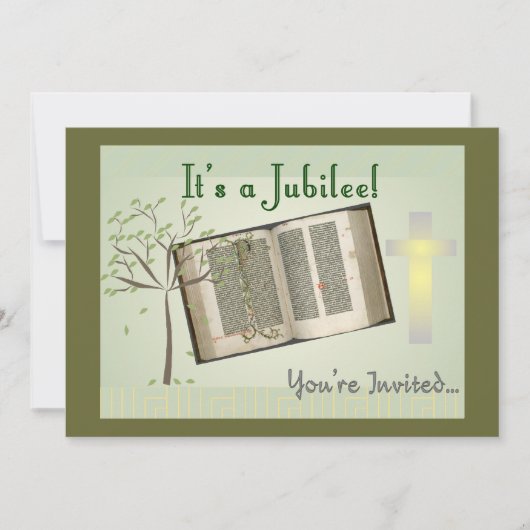 Nonnen-Jubiläum-Einladungen Einladung (Vorderseite)