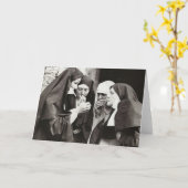 Nonnen Karte (Gelbe Blume)