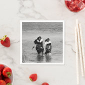 Nonnen klammern auf Long Island Serviette (Beispiel)