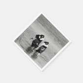 Nonnen klammern auf Long Island Serviette (Ecke)