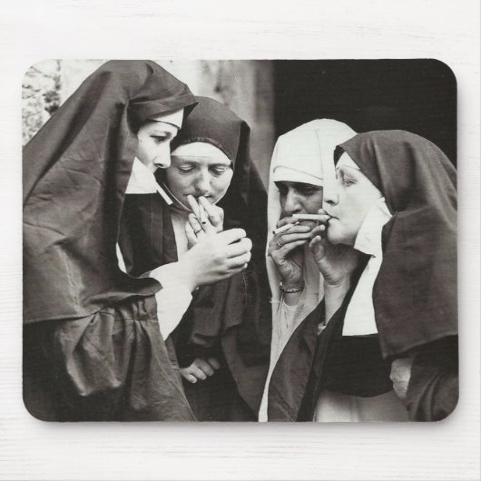 Nonnen Mousepad (Vorne)