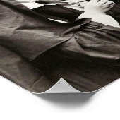 Nonnen Rauchen Vintage Fotografie 12x8in Poster (Ecke)