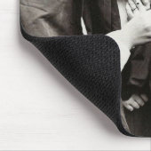 Nonnen Rauchen Vintage Fotografie Mousepad (Ecke)