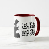 Nonnen-Spaß - sauberer Spaß, katholischer Bar-Witz Tasse (VorderseiteRechts)