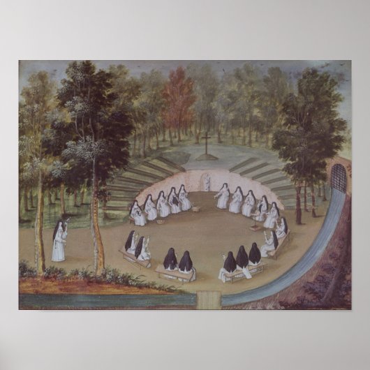 Nonnen Treffen in Einsamkeit Poster (Vorne)