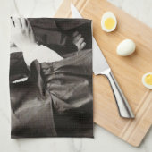 Nonnen Vintages Rauchen Geschirrtuch (Viertel Falte)