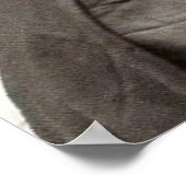 Nonnen Vintages Rauchen Poster (Ecke)