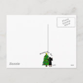 Nonnen-Weihnachtskarten "frohe Weihnachten " (Rückseite)