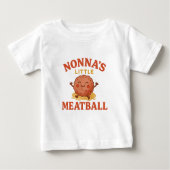 Nonnenkletterball | Niedlicher italienischer Ameri Baby T-shirt (Vorderseite)
