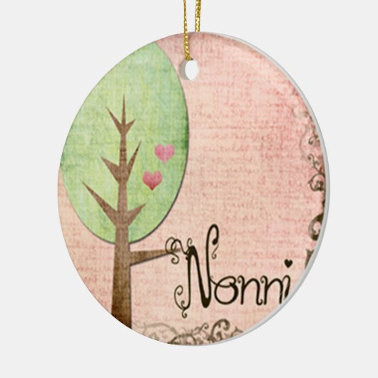 Nonnenkraut Keramikornament (Links)