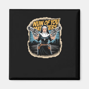 Nonne's Funny Comic Page Art Lover Sticker Magnet