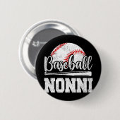 Nonni Baseball Player Game Day Mother#39; #39;s Da Button (Vorne & Hinten)