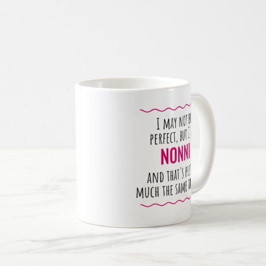 Nonni Gift Italienisch Großmutter Grandma Geschenk Kaffeetasse (VorderseiteRechts)