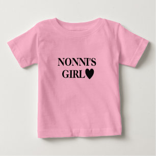 Nonni-Mädchen Baby T-shirt